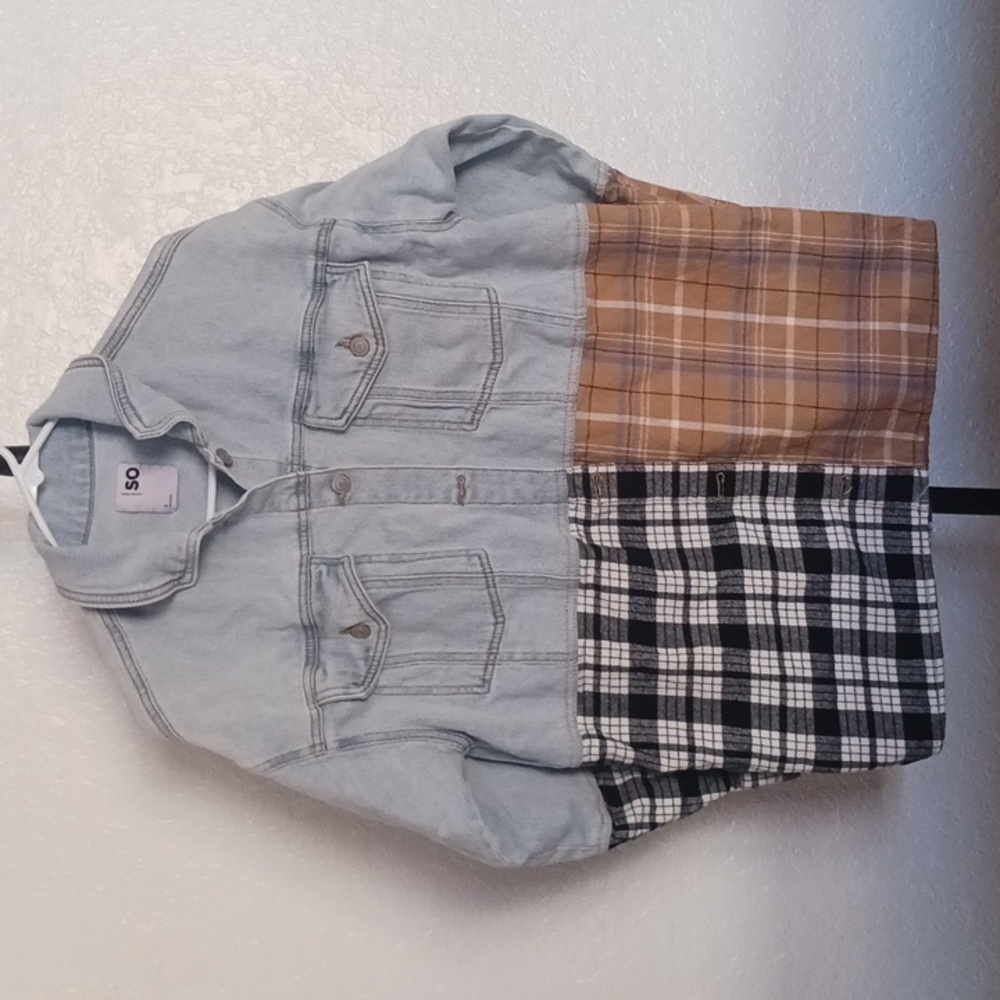 SO Jean/Flannel jacket, Small